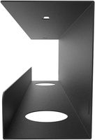 Supports de stockage et racks en métal noir robuste de 16.5 pouces sous le bureau pour la gestion des câbles