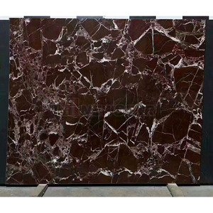 Newstar Rosso lepanto đá cẩm thạch trang trí nội thất sang trọng nhà tường sàn gạch nhà bếp đảo nền tường Bảng điều khiển phiến đá cẩm thạch - Product Image 2