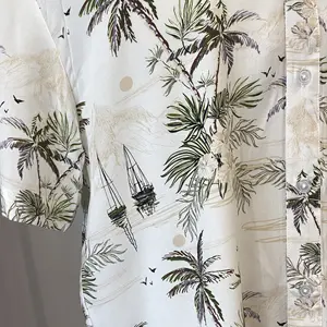 Wholesale High Quality Quick Dry Shirt For Men Printed Hawaiian Men's Short Sleeve Men's Shirt