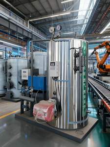 प्राकृतिक परिसंचरण आग ट्यूब ऊर्ध्वाधर गीले भाप जनरेटर तेल/गैस/एलएनजी ईंधन ऊर्जा लंबी सेवा जीवन की बचत - Product Image 3