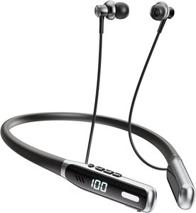 Auriculares Deportivos Inalámbricos Magnéticos con Banda para el Cuello, Auriculares Electrónicos para Juegos - Product Image 1