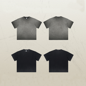 Camiseta de Hombre Unisex de Alta Calidad, 100% Algodón, Cuello Redondo, Estilo Vintage, Lavada, 200-300 g/m², Peso Pesado, Estilo Urbano - Product Image 6