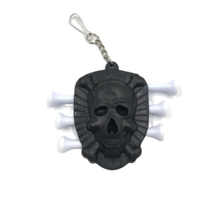 Personalizado divertido portátil plástico <span class=keywords><strong>Golf</strong></span> Tee y bola marcador titular herramienta portador Clip accesorios para cinturón - Product Image 1
