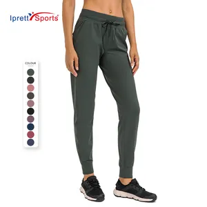 Bán Chạy Nhất Mùa Đông Womens Quan Hệ Nhân Quả Quần Mồ Hôi Wicking Thể Thao Yoga Mặc Chạy Bộ Quần Jogger Quần Bó Sát Người Phụ Nữ