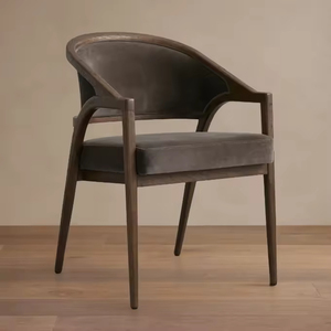 Chaise <span class=keywords><strong>de</strong></span> <span class=keywords><strong>salle</strong></span> <span class=keywords><strong>à</strong></span> <span class=keywords><strong>manger</strong></span> en tissu moderne <span class=keywords><strong>de</strong></span> luxe JP, chaise <span class=keywords><strong>à</strong></span> accoudoirs rembourrée pour hôtel - Product Image 1