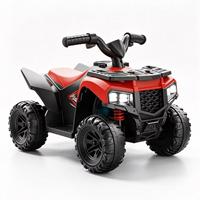 Quad électrique pour enfants 6V 4.5AH avec batterie, jouet à conduire, moteur 380, quatre roues motrices, avec lumières et musique, pour garçons et filles de 2 à 6 ans
