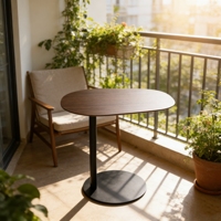 Bureau debout ADA à base en C avec réglage de la hauteur à 360° °   Table basse réglable en hauteur pneumatique et rotative pour tous les espaces