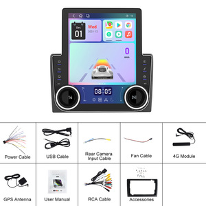 Android 13 <span class=keywords><strong>GPS</strong></span> Navigator ô tô Bảng điều khiển máy nghe nhạc Android Auto 9.7inch dọc màn hình lớn đảo ngược hình ảnh tích hợp kép - Product Image 2