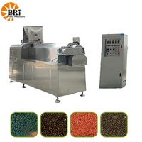 Planta de Fabricación de Maquinaria para Alimento Flotante para Peces, Precio de Fábrica, Motor de Acero Inoxidable, PLC, Engranajes