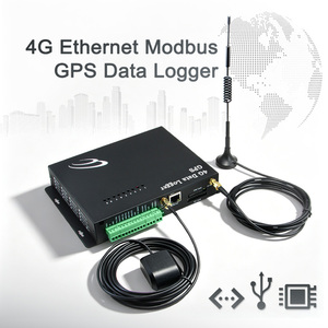 เครื่องบันทึกข้อมูล Modbus 4G และ Ethernet พร้อม GPS สำหรับวัดอุณหภูมิและความชื้น รองรับ 16 รีจิสเตอร์ข้อมูล Modbus สำหรับการตรวจสอบในภาคอุตสาหกรรม - Product Image 1