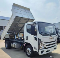 Nouveau camion à benne basculante JMC T822 92HP Euro 2 4x2 automatique diesel à conduite à gauche, camion léger de 5 tonnes, expédition vers l'Algérie