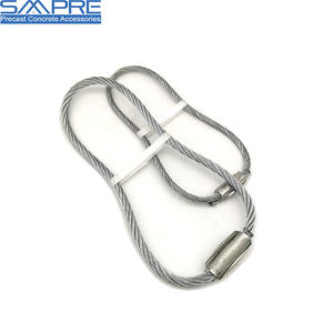 Sling en câble d'acier SIMEN SCL avec des caractéristiques anti-corrosion durables, ancrages de levage moulés et boucle - Product Image 3