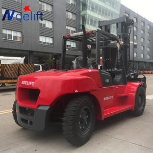 Almacén personalizado Pórtico totalmente gratuito 10 toneladas Carretilla elevadora Horquillas 10 toneladas Carretillas elevadoras con certificación CE - Product Image 5