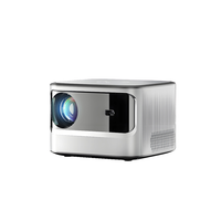 Projecteur intelligent Full HD à mise au point automatique, projecteur portable pour cinéma maison, projecteur intelligent Android WiFi mini projecteur 4k Beam 3D
