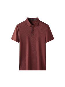 Polos casuales de negocios para hombres, camisetas de manga corta transpirables que absorben la humedad <span class=keywords><strong>Ultra</strong></span> para personas de mediana edad - Product Image 5