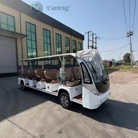 Caiteng Ev Shuttle Bus Mini Bus Électrique Personnalisable avec Sièges Neufs ou d'Occasion pour Transport de Passagers, Visites Touristiques, Voitures Classiques et Autocars de Luxe