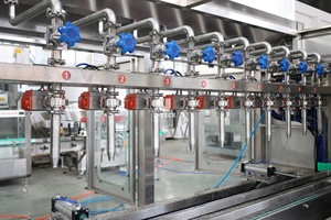 Ligne de production de machines automatiques de lavage, remplissage et bouchage de bidons d'<span class=keywords><strong>eau</strong></span> <span class=keywords><strong>potable</strong></span> de type linéaire 5L, 10L, 20L, modèle 2026 - Prix - Product Image 2