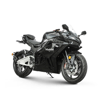 Moto électrique de course 15000W 72V, modèle 2025, vitesse maximale >150 km/h, fournie directement par l'usine