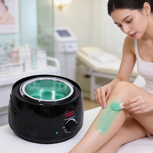 Calentador de Cera Eléctrico Digital Inteligente LED, Máquina para Derretir Cera de Abeja Soluble, Depilación Facial y Capilar - Product Image 4