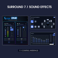 LDON R4 Headset Gaming Nirkabel 6.0 Lipat Over-Ear dengan Driver Balanced Armature, Latensi Rendah, Suara Surround, Pencahayaan Satu Warna