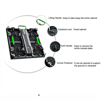 Écran LED de location HD intérieur/extérieur clé en main pour scène, concert, festival, événement, mur vidéo P2.9 P3.91
