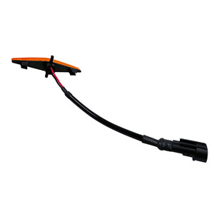Luz amarilla pequeña para parrilla de Honda CRV, luz LED de circulación diurna para modificación de automóviles, luz de advertencia para parrilla de camioneta - Product Image 2