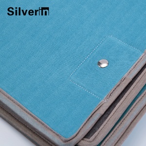 Anti-slip natural treatment <strong>Grounding</strong> earthing mat <strong>bed</strong> <strong>sheet</strong> with 25% silver fiber - Product Image 3