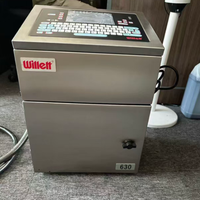Penjualan Panas Printer Bekas Asli Willett 630 640 650 untuk Printer Inkjet Willett Cij.