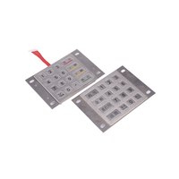 Nouvelles touches de clavier à membrane OEM au design personnalisé, interrupteurs à bouton-poussoir personnalisés, LED, longueur de câble personnalisée, PET/PC/PVC, étanche à l'eau/à la poussière