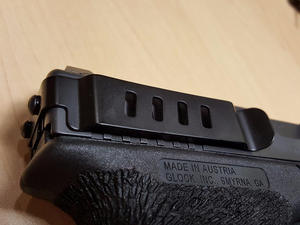 Clip da cintura temperata in acciaio per molle in metallo Clip da cintura G_lock, Clip da cintura fai da te per modelli G-locks, parti di giocattoli personalizzate - Product Image 5