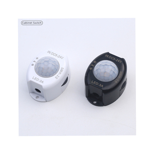 Capteur PIR de haute qualité DC5-24V 3A 15W 36W 72W Interrupteur à capteur corporel pour meubles Lumière LED Interrupteur à capteur PIR - Product Image 1