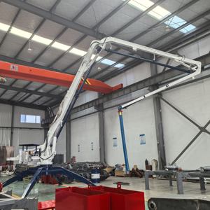 T-126 18m 휠형 콘크리트 배치 붐 스파이더 모바일 콘크리트 배치 붐 - Product Image 3