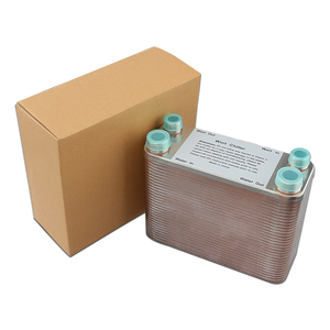 Intercambiador de calor de 60 placas de acero inoxidable 304, Enfriador de mosto de cerveza, rosca NPT de 1/2 "<span class=keywords><strong>X</strong></span> 3/4" para elaboración de cerveza casera - Product Image 1