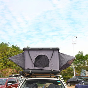 Tente coquille 4 saisons pour 4 personnes, légère, toit rigide triangulaire en aluminium, camping en plein air, tente de toit 01, toit rigide - Product Image 5