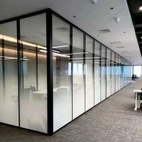 Cloison de séparation intelligente en verre atomiseur à design moderne, à intensité variable, pour bureau et salle de conférence