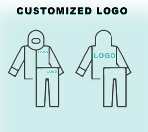 Vêtements de travail de haute qualité combinaison de sécurité de protection vêtements de protection jetables antistatique de gros industriel - Product Image 6