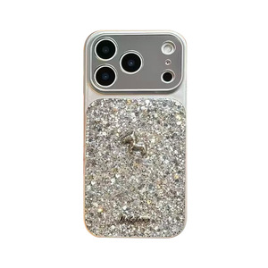 <span class=keywords><strong>Cover</strong></span> per <span class=keywords><strong>iPhone</strong></span> 17 Pro Max con Design a Cavallo, Glitter e Paillettes, Antiurto, Personalizzabile, per <span class=keywords><strong>iPhone</strong></span> 16 15 Plus - Product Image 6