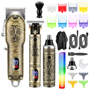 Máquina Cortadora de Barba Eléctrica Profesional en Oferta, Kit de Recorte de Pelo Inalámbrico y Potente para Hombre, para Barbería y Salón - Product Image 4
