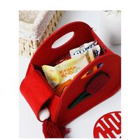 Sac cadeau en feutre, sac en feutre, mini sac en feutre en tissu de laine