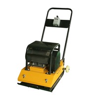 Compacteur à plaque vibrante diesel à essence parfaitement réversible et unidirectionnel Compacteur à plaque de sol soigné 80kgs
