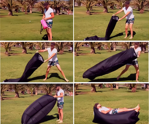 <strong>Air</strong> <strong>Sofa</strong> Wholesale Inflatable Lounger <strong>Air</strong> <strong>Sofa</strong> Chair Reclining Living Room &amp; Outdoor Beach Camping Water Floating <strong>Bed</strong> - Product Image 5