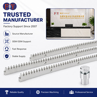 Riel de Acero Galvanizado para Motor de Puerta Corredera, Accesorios Metálicos para Riel, Kit de Transmisión para Abridor Automático de Puerta Corredera