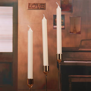 Ongeparfumeerde Druppelloze Conische Kleuren Klokkenspel Kaarsen Voor Huwelijksfeestjes Verjaardag - Product Image 2