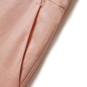 <span class=keywords><strong>Pantaloni</strong></span> Eleganti da Donna in Lino, Vita Media, Tinta Unita, <span class=keywords><strong>Tasche</strong></span> <span class=keywords><strong>Laterali</strong></span>, Lunghezza Intera, Traspiranti per Primavera - Product Image 5