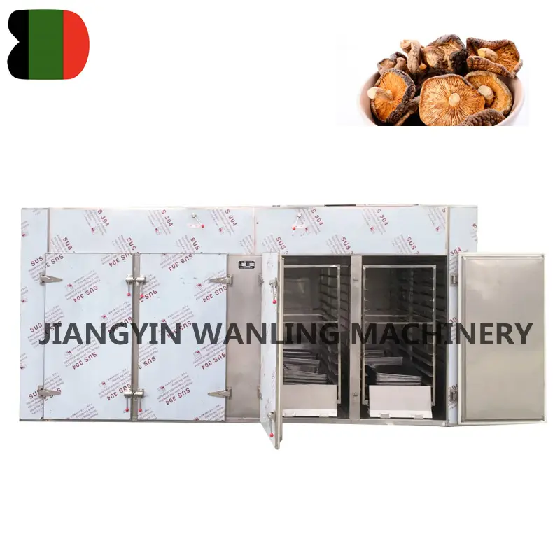 CT high quality ss304 fruit vegetable mushroom fig grape ginger hot air tray dryer drying machine