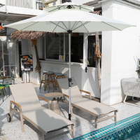 Chaise de plage en rotin, moderne, solide, réglable en usine, pour piscine, sac à dos, salon, extérieur