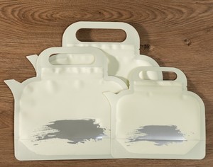 Bolsas de plástico con fondo plano para envasado de productos OEM y ODM, con logotipo, para proteína en polvo, granos de café, frutas, cereales, con cierre hermético, MOQ bajo. - Product Image 6