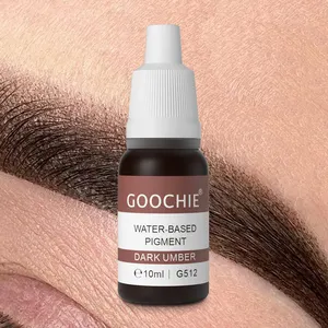 Goochie New Arrival PMU Pigment Drehen Sie nicht Farbe Permanent Makeup Pigment