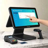 Máquina POS para Pedidos en Restaurantes a Precio de Fábrica, Sistema POS de 15.6 Pulgadas, Caja Registradora, Caja Registradora Todo en Uno para Restaurantes