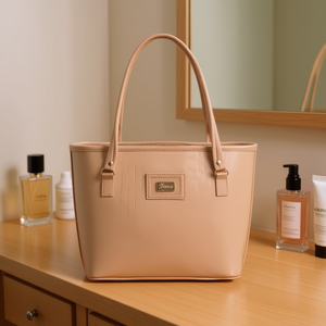 Sac à cosmétiques pour femmes Fana Abisai M3789, taille moyenne, étui à maquillage renforcé avec fermeture à glissière, double poignée, style simple - Product Image 2